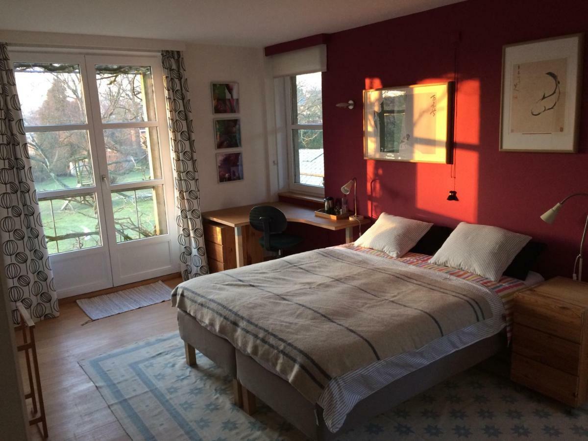 Bed and Breakfast Le Jardin Des Sources La Hulpe Exterior foto